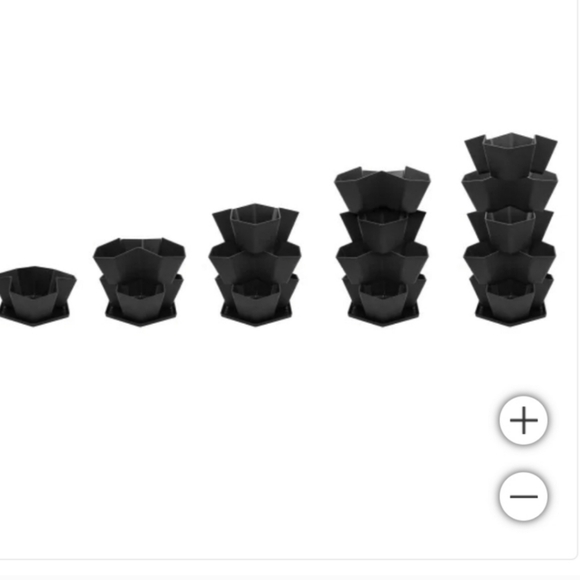 5-Tier Stackable Planter by Multy Stackable Gaden Tower for Flowers, Vegetables - Picture 7 of 7